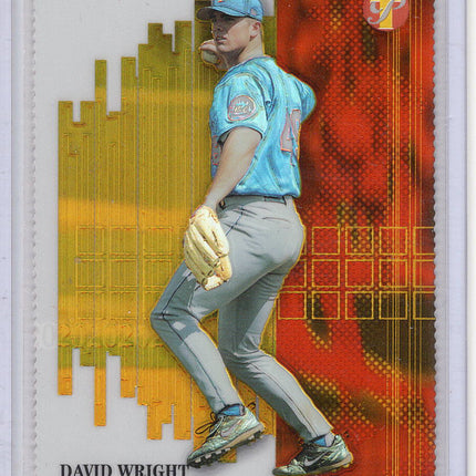 2002 Topps Pristine Gold Refractor David Wright RC 67/70!