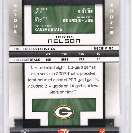 2008 Donruss Elite Status Jordy Nelson Rookie 21/24!