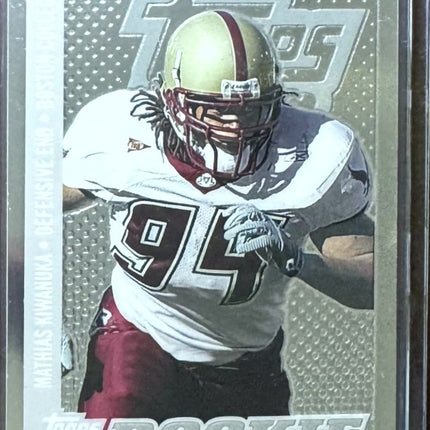 🏈 2006 Topps Draft Picks and Prospects (DPP) Rookie 085/199 Mathias Kiwanuka