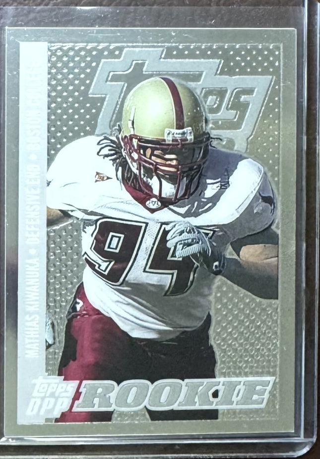 🏈 2006 Topps Draft Picks and Prospects (DPP) Rookie 085/199 Mathias Kiwanuka