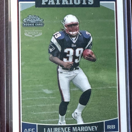 🏈 2006 Topps Chrome Rookie Laurence Maroney #227