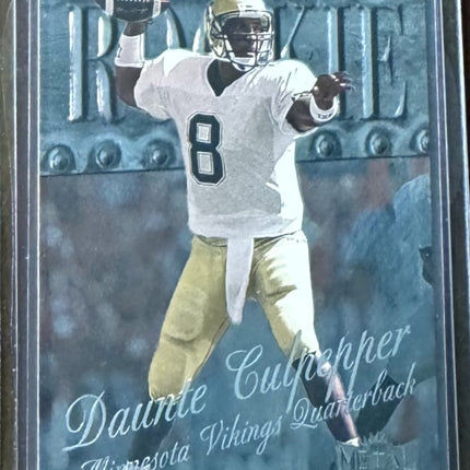 🏈 1999 Skybox Metal Universe Rookie Daunte Culpepper #217