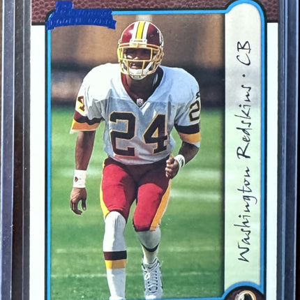 🏈 1999 Bowman Champ Bailey Rookie #177, Washington