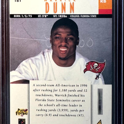 🏈 1997 Pinnacle #161 Warrick Dunn