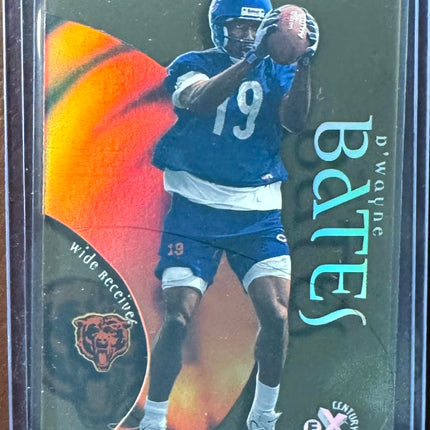 🏈 1999 Skybox EX Century D'Wayne Bates #86 Rookie