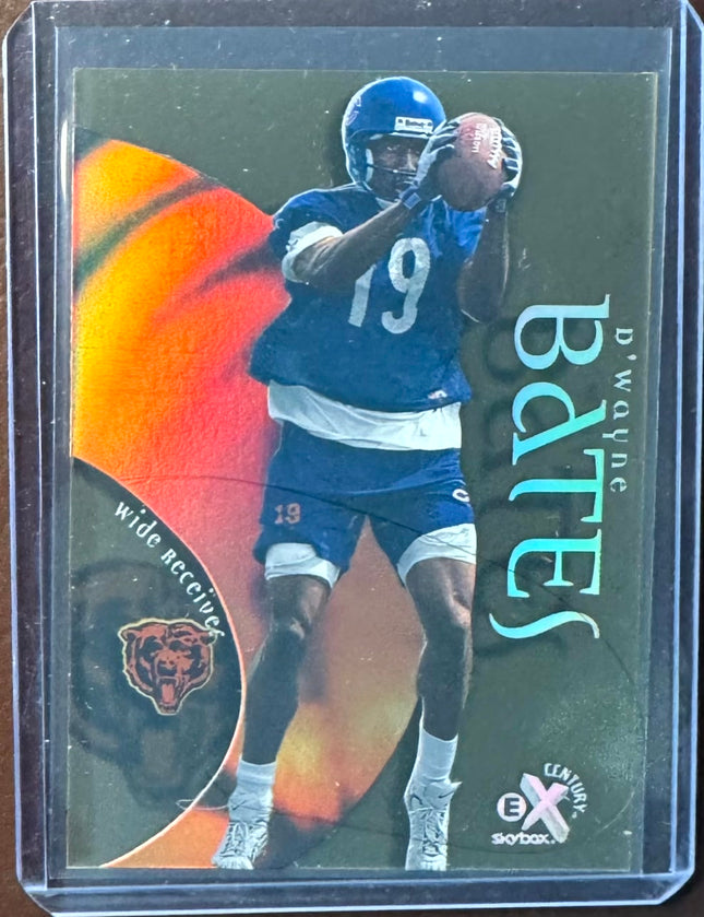 🏈 1999 Skybox EX Century D'Wayne Bates #86 Rookie