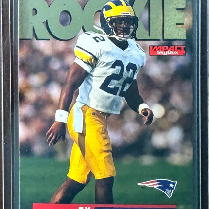 🏈 1995 SkyBox Impact #187 Ty Law Rookie