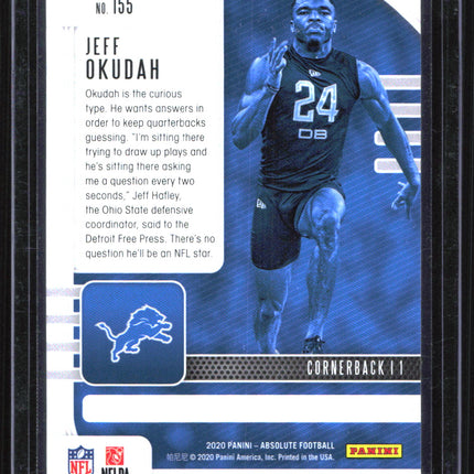 🏈 2020 Panini Absolute Rookie | Jeff Okudah RC