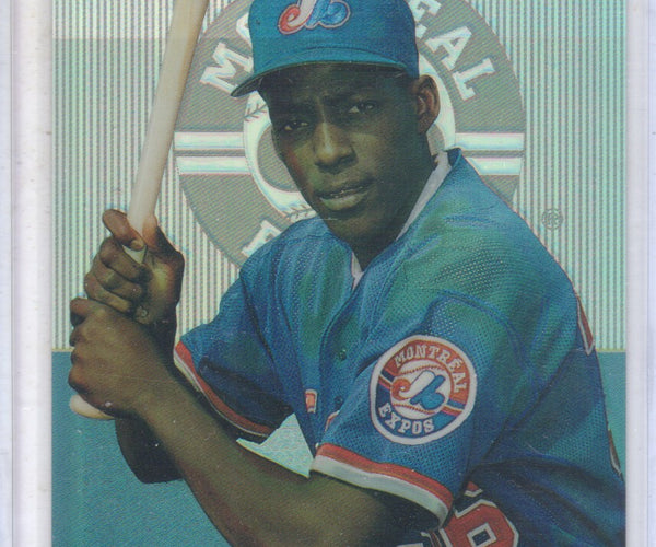 ⚾ 1995 Bowman's Best Vladimir Guerrero Blue Refractor Rookie!