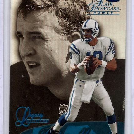 1999 Flair Showcase Legacy Collection Peyton Manning 64/99!