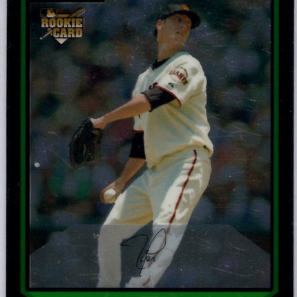 2006 Topps Bowman Chrome Tim Lincecum Rookie Card