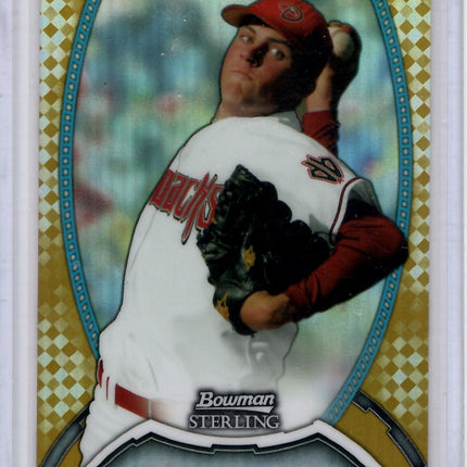 2011 Bowman Sterling Gold Refractor Trevor Bauer 30/50!