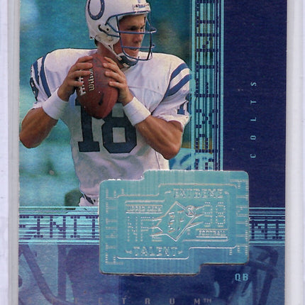 1998 Upper Deck Elite Spectrum Peyton Manning RC 147/150!