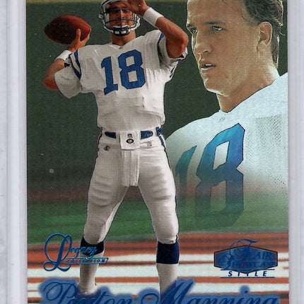 1998 Flair Showcase Legacy Peyton Manning RC 026/100!