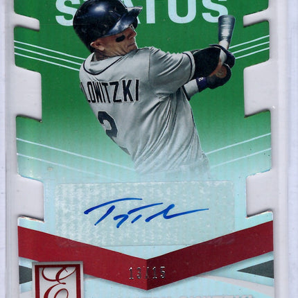 2014 Panini Elite Status Troy Tulowitzki Auto 13/15!