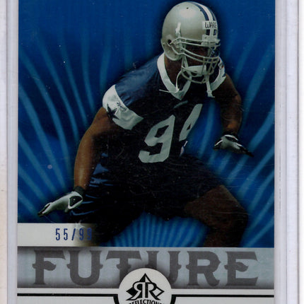 2005 Upper Deck Reflections Future Demarcus Ware 55/99 RC!