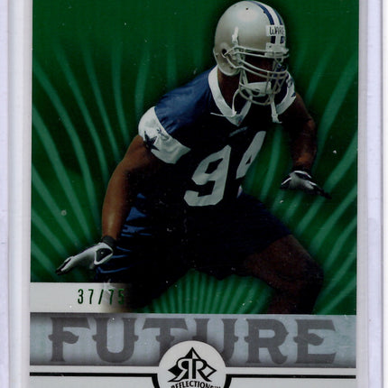 2005 Upper Deck Reflections Future Demarcus Ware 37/75 RC!