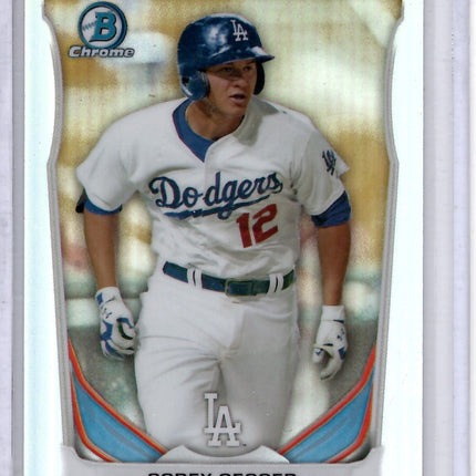 2014 Bowman Chrome Refractor Corey Seager