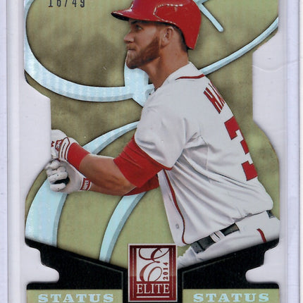 2014 Panini Elite Status Bryce Harper 16/49!