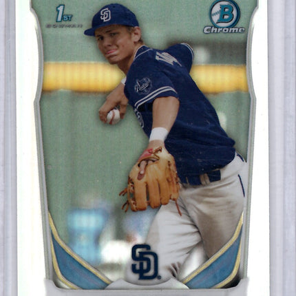 2014 Topps 1st Bowman Chrome Refractor Trea Turner RC!