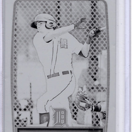 2012 Bowman Black Printing Plate Nick Castellanos 1/1! RC!